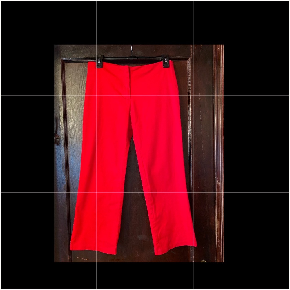 Capri Red pants